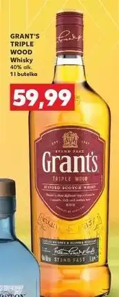 Kaufland Whisky Grant's Triple Wood oferta