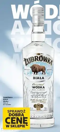Kaufland Wódka Żubrówka Biała oferta