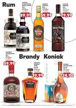 Kaufland Rum The Kraken Black Spiced Roast Coffee oferta