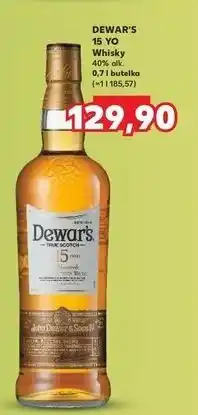 Kaufland Whisky Dewar's 15 Years Old oferta