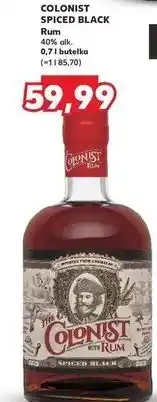 Kaufland Rum The Colonist Dark oferta
