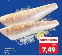 Kaufland Sandacz filet ze skórą oferta