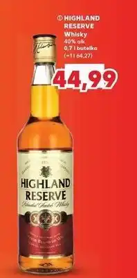 Kaufland Whisky Highland Reserve oferta