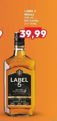Kaufland Whisky Label 5 oferta