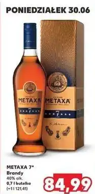 Kaufland Brandy kartonik Metaxa 7 oferta