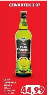 Kaufland Whisky Clan Campbell oferta