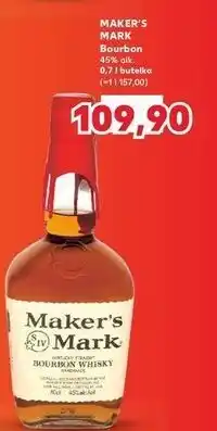 Kaufland Bourbon Maker's Mark oferta