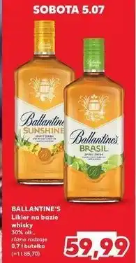 Kaufland Whisky Ballantine's Brasil oferta