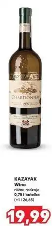 Kaufland Wino Kazayak Chardonnay oferta