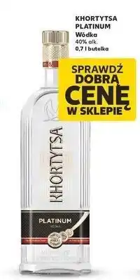 Kaufland Wódka Khortytsa Platinium oferta