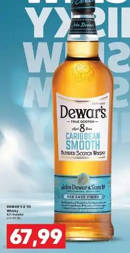 Kaufland Whisky Dewar's 8 Caribbean Smooth oferta