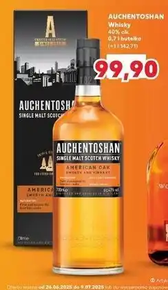 Kaufland Whisky karton Auchentoshan American Oak oferta