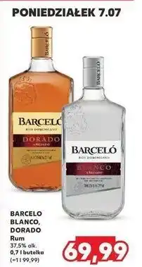Kaufland Rum Barcelo Blanco Anejado oferta