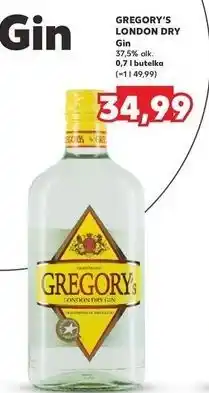 Kaufland Gin Gregory's oferta