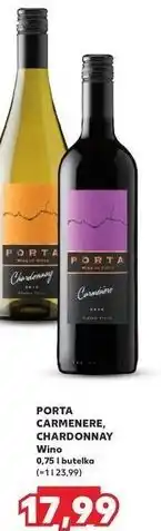 Kaufland Wino Porta Chardonnay oferta