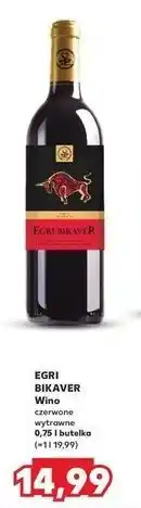 Kaufland Wino wytrawne Egri Bikaver oferta