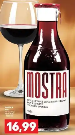 Kaufland Wino półsłodkie Mostra oferta