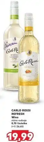 Kaufland Wino Carlo Rossi Botanicals Lavender Lime oferta