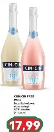 Kaufland Wino Cin&Cin Free oferta