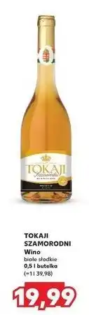 Kaufland Wino białe słodkie Tokaji Szamorodni oferta