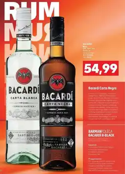 Kaufland Rum Bacardi Carta Negra oferta
