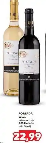 Kaufland Wino Portada Lisboa Medium Sweet oferta
