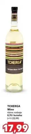 Kaufland Wino Tcherga White oferta