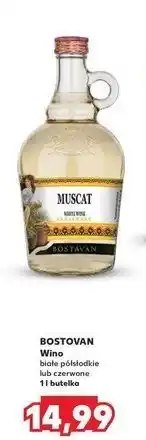 Kaufland Wino Bostovan Semi Sweet oferta