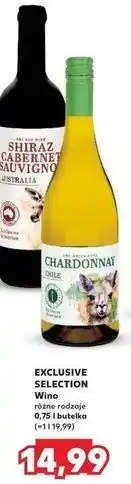 Kaufland Wino Exclusive Selection Shiraz oferta