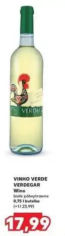 Kaufland Wino półwytrawne Vinho Verde Verdegar oferta