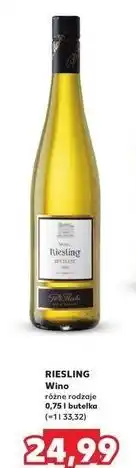 Kaufland Wino Riesling oferta