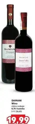 Kaufland Wino Damani Semi Sweet oferta