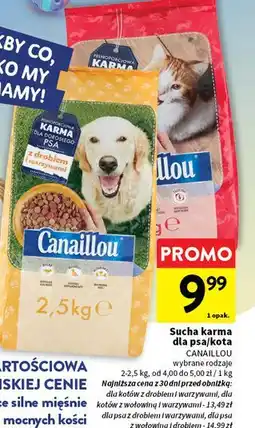 Intermarche Karma dla psa drób z warzywami Canaillou oferta