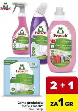 Carrefour Produkty marki FROSCH oferta