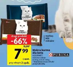 Intermarche Karma dla kota kolekcja przepisów szefa kuchni Purina Gourmet A La Carte oferta