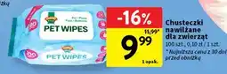 Intermarche Chusteczki nawilżone Cooper&Pals oferta