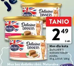 Intermarche Karma dla kota z wołowiną i wątróbką Butcher's Delicious Dinners oferta