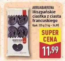 ALDI Ciastka hiszpańskie z ciasta francuskiego oferta