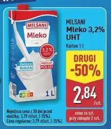ALDI Mleko 3.2% Milsani oferta