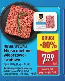 ALDI Mięso mielone wieprzowo wołowe Mięsne Specjały Zawsze Świeże (Aldi) oferta