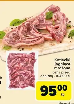 Carrefour Kotlet jagnięcy mrożony oferta