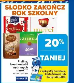 Carrefour Bombonierka Milka Thank You oferta
