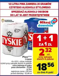 Carrefour Piwo Tyskie 0.0% oferta