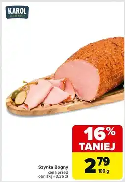 Carrefour Szynka bogny Karol oferta