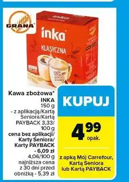 Carrefour Kawa Inka Klasyczna oferta