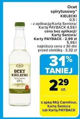Carrefour Ocet 10 % Społem Kielce oferta