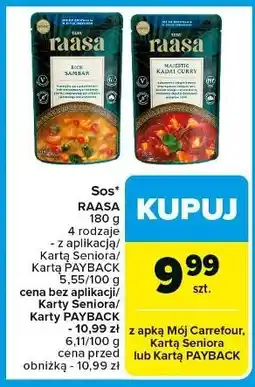 Carrefour Sos royal korma Tata Raasa oferta