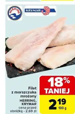 Carrefour Morszczuk filet Krymar oferta