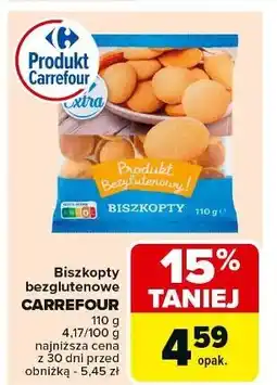 Carrefour Biszkopty Carrefour Extra oferta