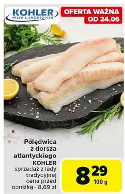 Carrefour Polędwica z dorsza bez ości Kohler oferta